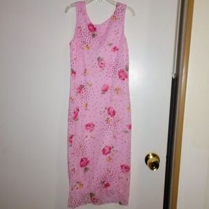 $⬇️ 🌺 Girl's Sleeveless Lined 👗 Size 12 🌺